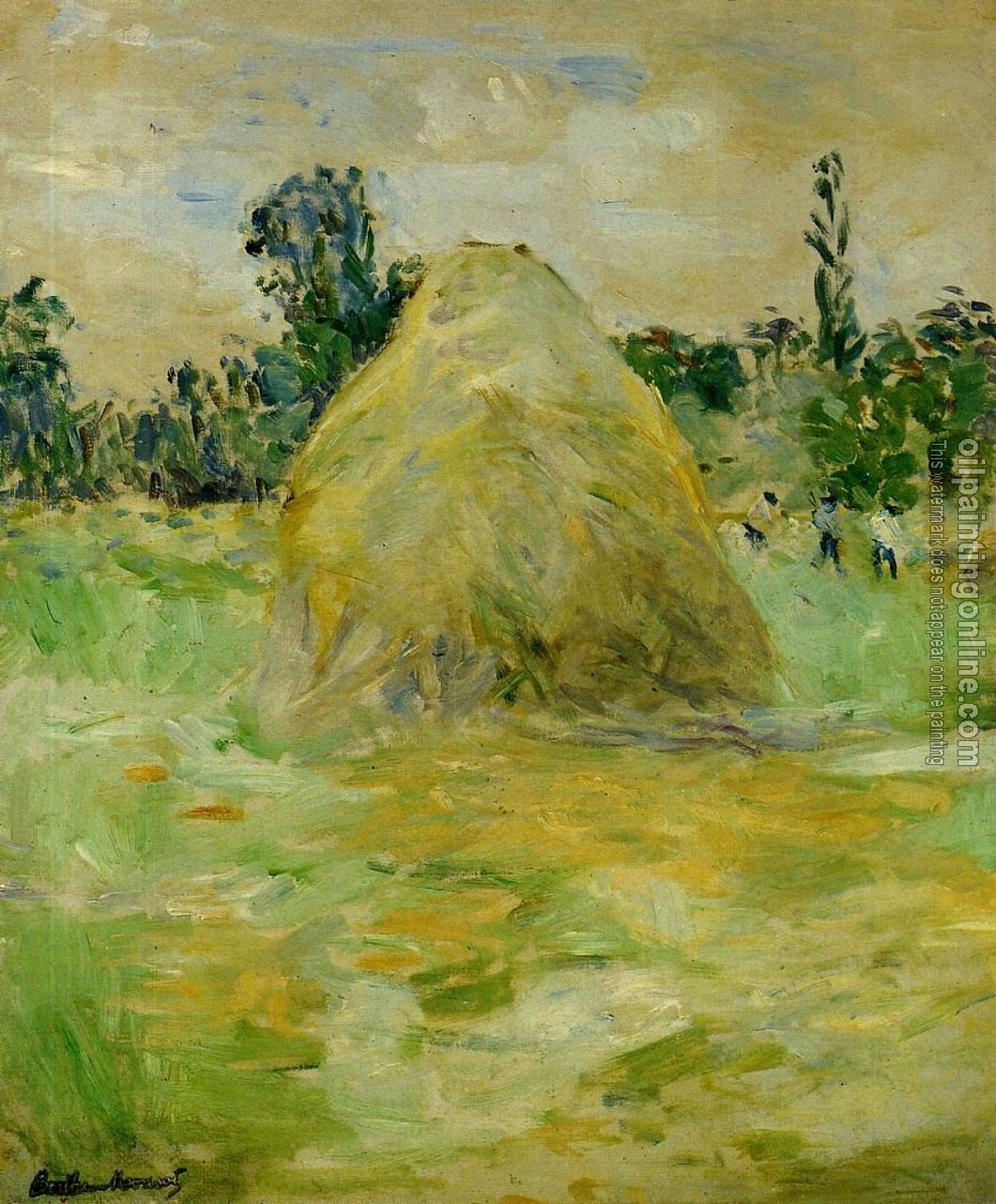 Morisot, Berthe - Haystack